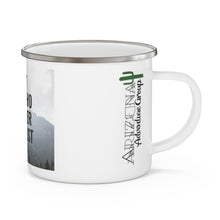 Load image into Gallery viewer, Not all who wonder are lost - Enamel Campfire Mug
