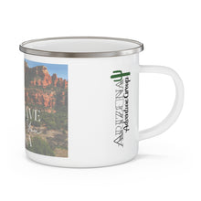 Load image into Gallery viewer, I only have eyes for you Arizona - Sedona Enamel Campfire Mug