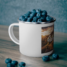 Load image into Gallery viewer, Kevin Antol - Adventure - Enamel Campfire Mug