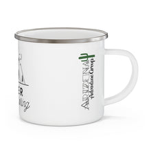 Load image into Gallery viewer, Never Stop Exploring - Enamel Campfire Mug