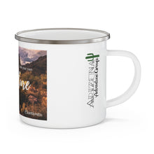 Load image into Gallery viewer, Kevin Antol - Adventure - Enamel Campfire Mug