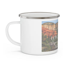 Load image into Gallery viewer, I only have eyes for you Arizona - Sedona Enamel Campfire Mug