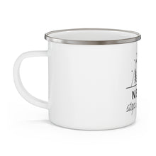 Load image into Gallery viewer, Never Stop Exploring - Enamel Campfire Mug