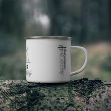 Load image into Gallery viewer, Never Stop Exploring - Enamel Campfire Mug