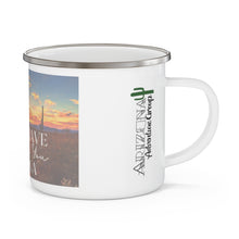 Load image into Gallery viewer, I only have eyes for you Arizona - Sunrise - Enamel Campfire Mug