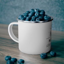 Load image into Gallery viewer, Never Stop Exploring - Enamel Campfire Mug