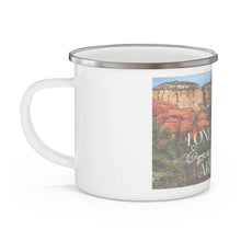 Load image into Gallery viewer, I only have eyes for you Arizona - Sedona Enamel Campfire Mug

